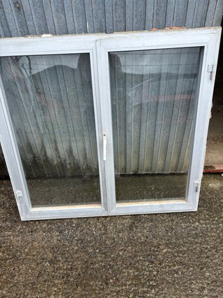 Ventanas de aluminio gris