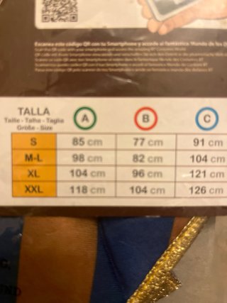 Disfraz Faraona BT Costumes Talla M