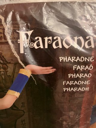Disfraz Faraona BT Costumes Talla M