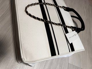 Bolso Abbott Lyon Blanco y Negro