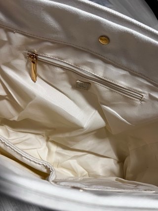 Bolso Abbott Lyon Blanco y Negro
