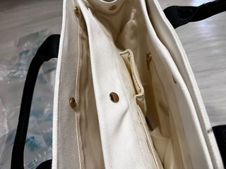 Bolso Abbott Lyon Blanco y Negro