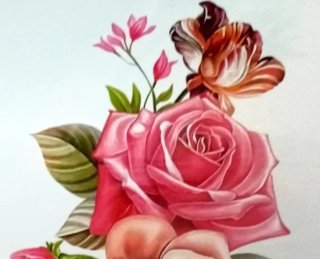 Pack 6 Tatuajes Temporales Flores Rosas (NUEVOS!)