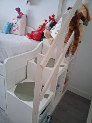 Cama nido tren 90x200