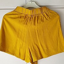 Pantalones cortos marroncito y mostaza