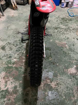 Gas Gas 125 Trial Roja y Negra