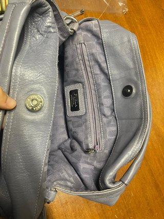 Borsa Furla vera pelle lilla bella capiente ottima