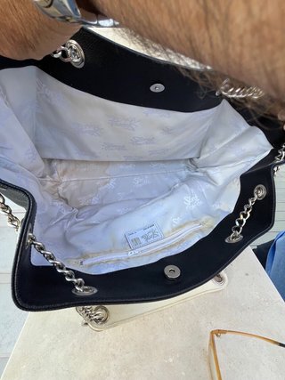 Borsa Secret Pon Pon Nera e Bianca