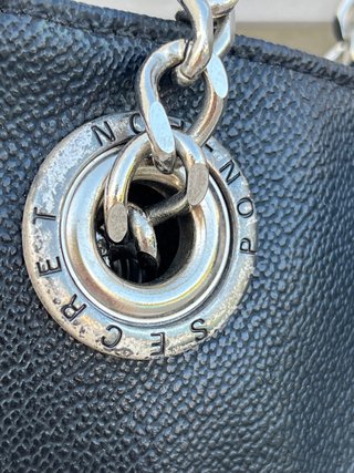 Borsa Secret Pon Pon Nera e Bianca