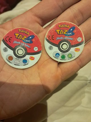 2 Tazos Pokémon