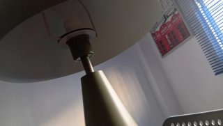 Lámpara de mesa Sklum verde oliva