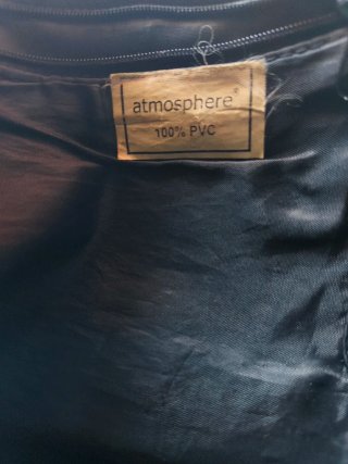 Bolso negro de piel