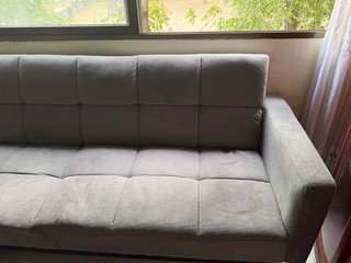 Sofá Cama 3 Plazas Gris