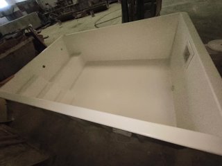 Piscina prefabricada de fibra de vidrio