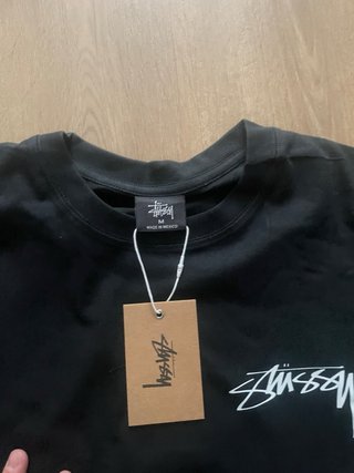 Camiseta Stüssy Arachnid Negra Talla M