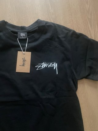 Camiseta Stüssy Arachnid Negra Talla M