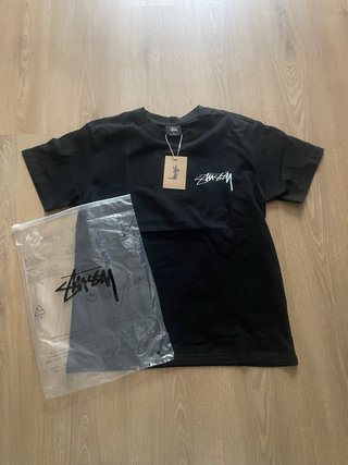 Camiseta Stüssy Arachnid Negra Talla M