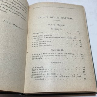 Manuale hoepli Petrolio e acque sotterrane 1920