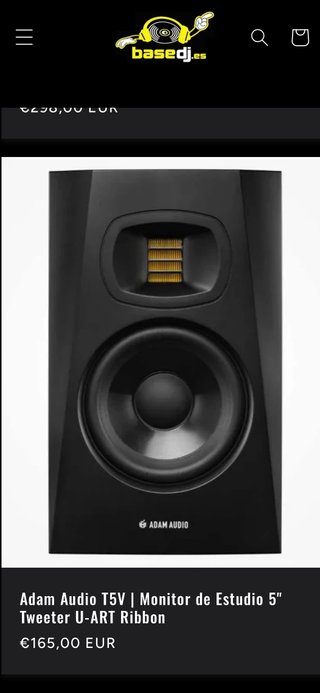 Adam Audio T5V Monitor Estudio 5
