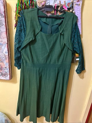 Vestido estampado XL
