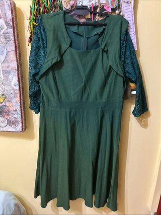 Vestido estampado XL