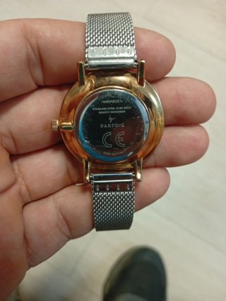 Reloj Parfois Malla Metálica Dorado y Plateado