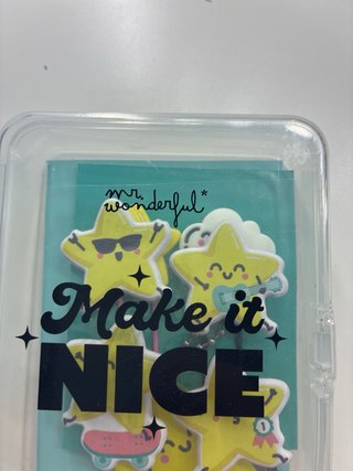 Caja Mr. Wonderful nueva