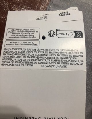 Gorro de satén para el cabello Poliéster / elastan