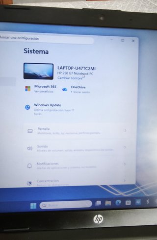 Vendo portátil HP 250 G7 gris