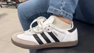 Zapatillas Adidas Samba Blancas y Negras