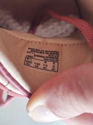 Zapatillas Clarks Tivoli Grace Rosa T35.5