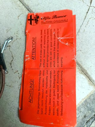 Pastiglie Freni Alfa 164 Ferodo