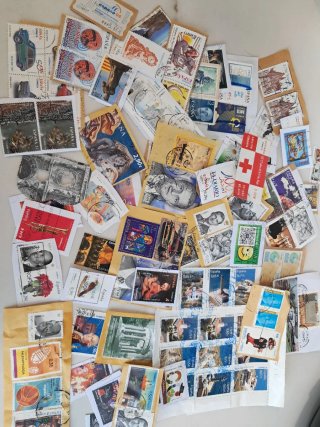 Sellos Monaco, Polonia, Rusia, Tanzania, Japon, Al