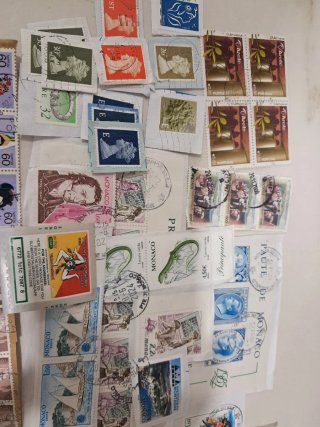 Sellos Monaco, Polonia, Rusia, Tanzania, Japon, Al