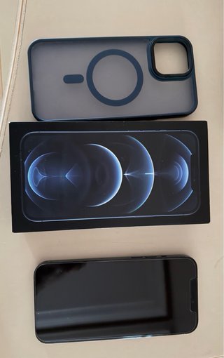 iPhone 12 Pro Max Blu Marina, tutto originale