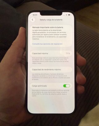 iPhone 12 Pro Max Azul Marino, todo original