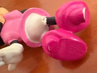 Lote 2 Figuras Minnie Mouse Vintage 1987