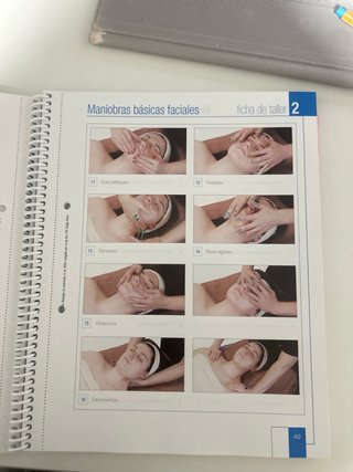Masaje estético (libro de taller)
