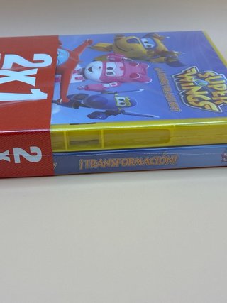 Pack 2 películas Super Wings DVD