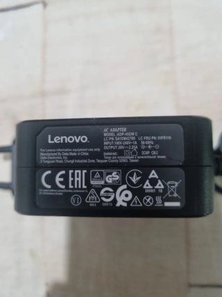 Cargador Lenovo 20V-2.25A