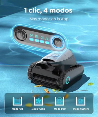 C1 Robot Piscina Limpiafondos y Paredes