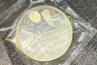 4 Monedas Plata Pura Colección Pesetas
