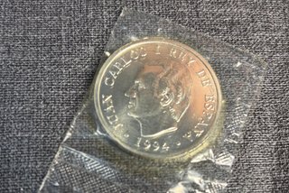 4 Monedas Plata Pura Colección Pesetas