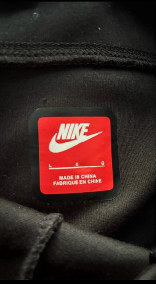 Calções Nike Tech Fleece Preto