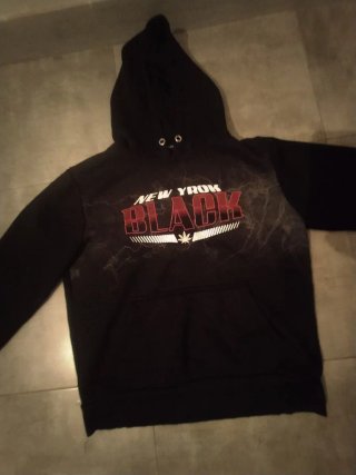 Sudadera Negra New Yrok Black