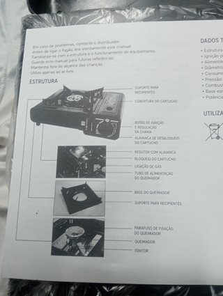 Hornillo Gas Portátil c/ Maletín