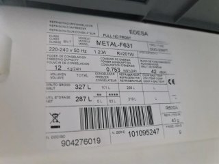 Nevera Edesa A+