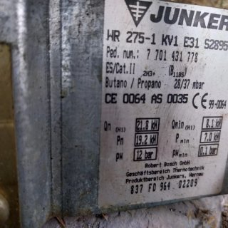 Calentador Junkers - Para Piezas