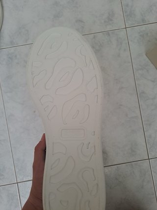 Sneakers Alexander McQueen bianche e blu
