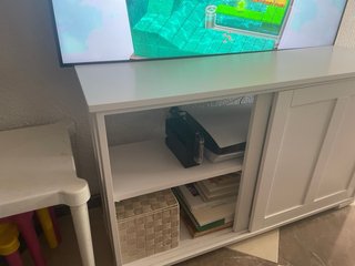 Mueble auxiliar blanco